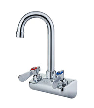 Load image into Gallery viewer, 4&quot; Backsplash Wall Mount Faucet

