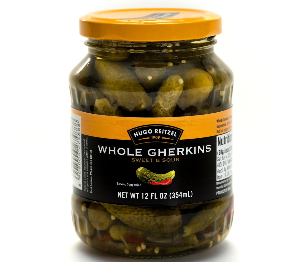 Reitzel Sweet Sour Gherkins 12oz