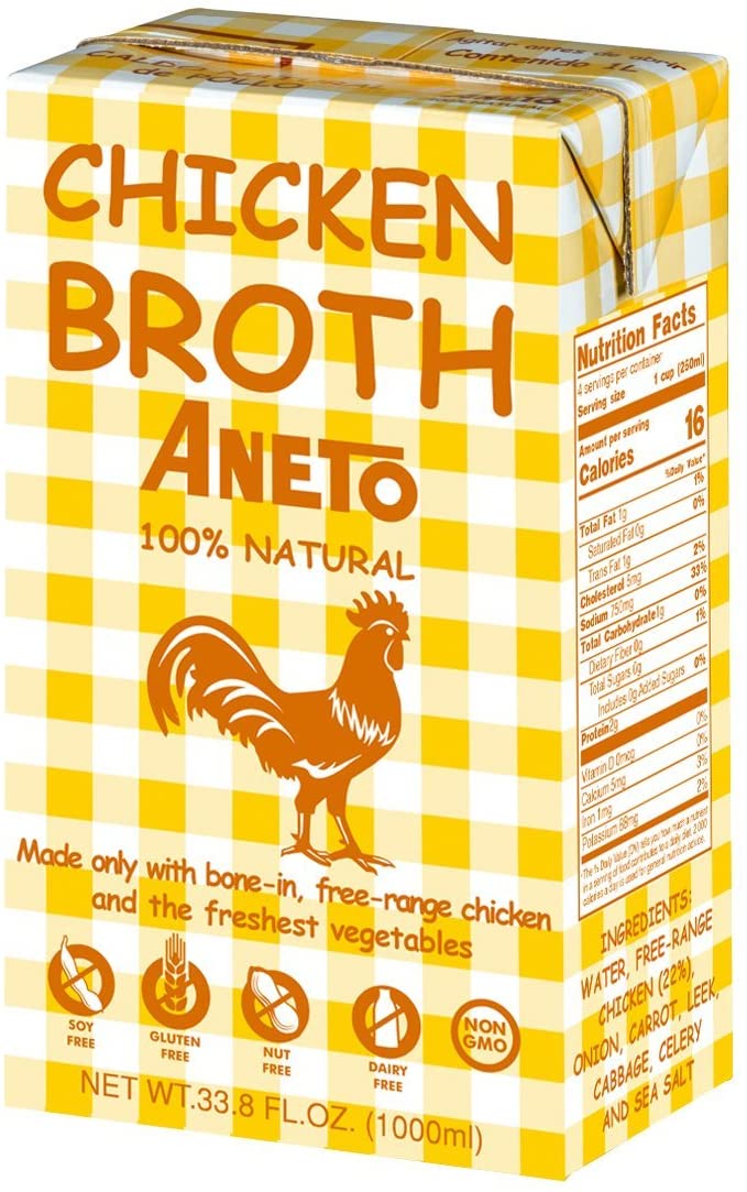 Aneto Chicken Broth 34oz