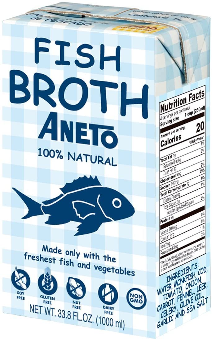 Aneto Fish Broth 34oz
