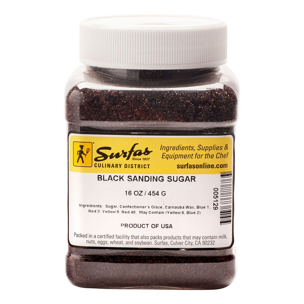 Black Sanding Sugar  1lb