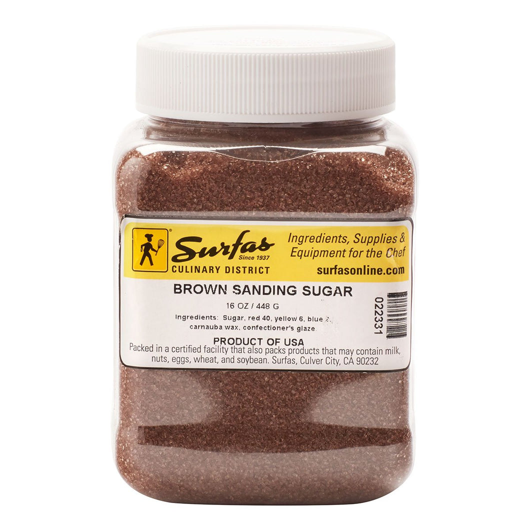 Brown Sanding Sugar 1lb
