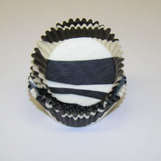 Bake Cup 2in Black Zebra Apx500