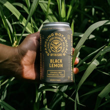 Load image into Gallery viewer, Rishi Black Lemon Sparkling Botanical 12oz
