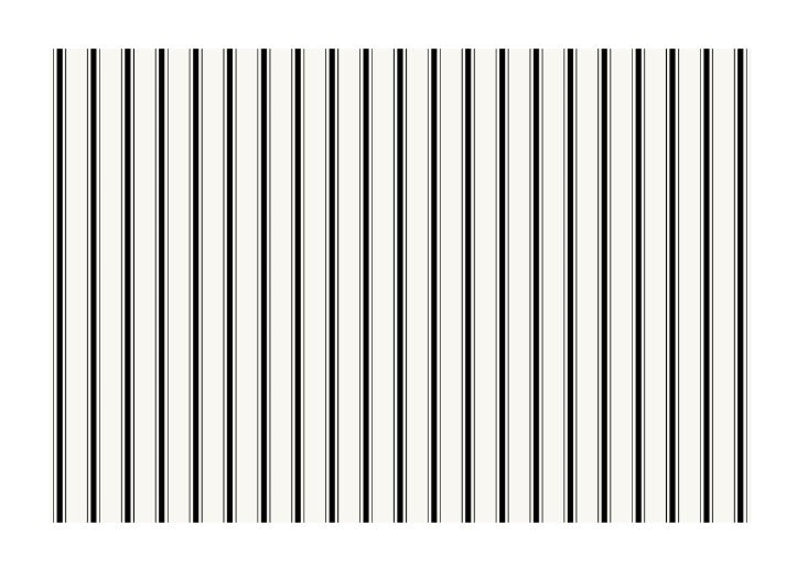 Placemat Paper Black Stripe 24/Pad
