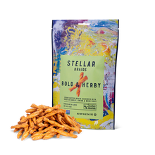 Load image into Gallery viewer, Stellar Pretzel Braids - Bold &amp; Herby 5oz
