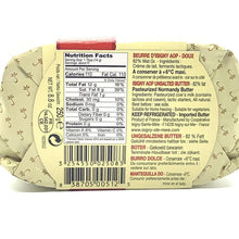 Load image into Gallery viewer, Isigny Butter Unsalted Oval 250g
