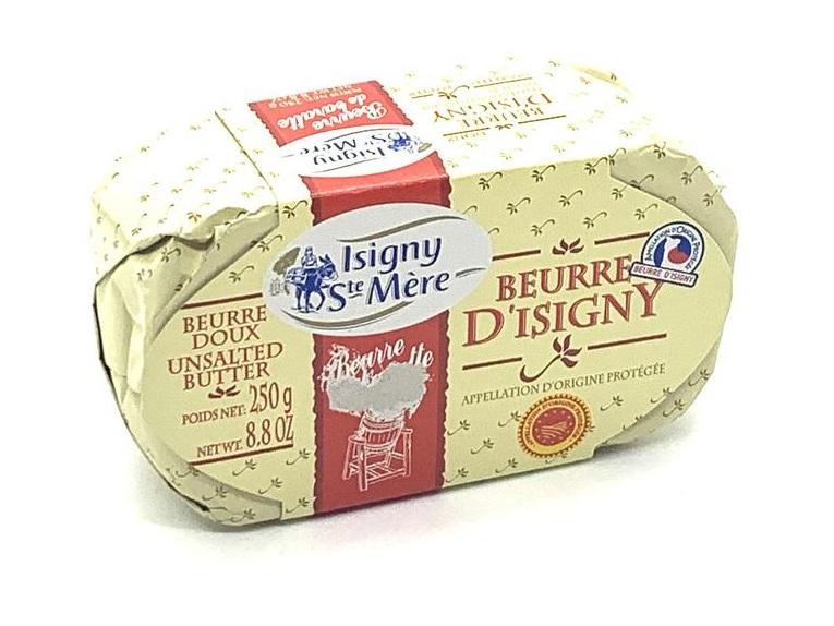 Isigny Butter Unsalted Oval 250g