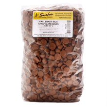 Load image into Gallery viewer, Callebaut Milk Chocolate Discs 2lbs
