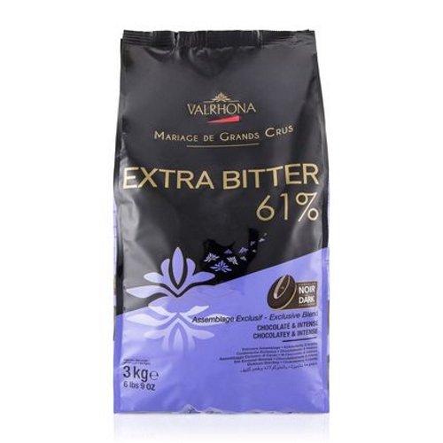 Valrhona Feves 61% Extra Bitter 3kg