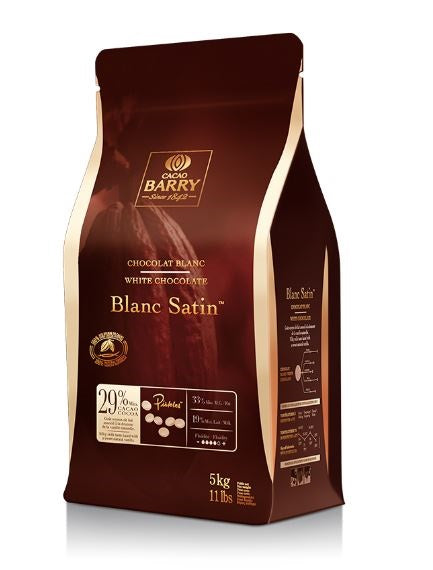 Cacao Barry Blanc Satin Callets 5kilo