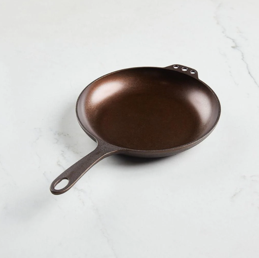 Smithey Cast Iron 10in Chef Skillet