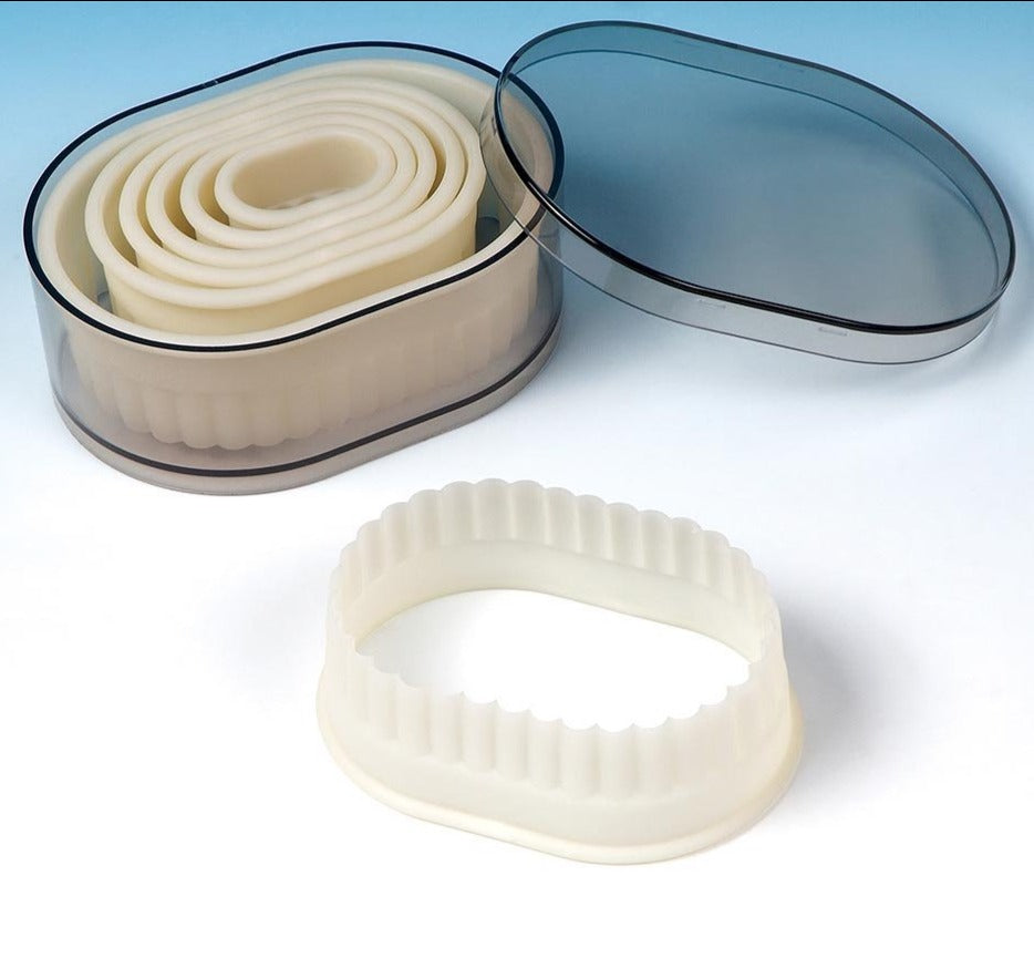 Cutter Set Nylon Oval Fluted (7)