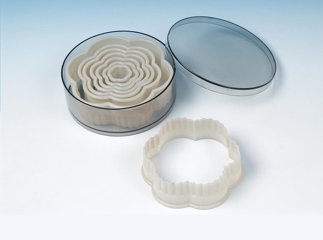 Cutter Set Nylon Flower Fltd (8)