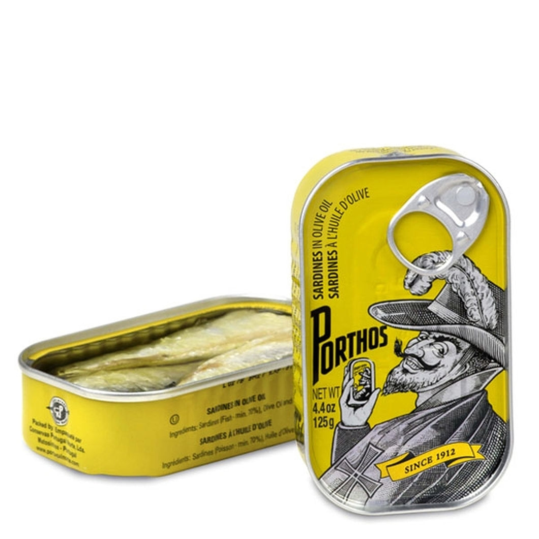 Porthos Sardines in EVOO 4.4oz