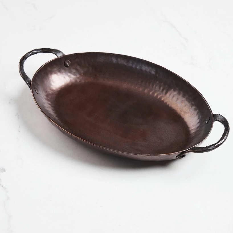 Smithey Carbon Steel Oval Roaster
