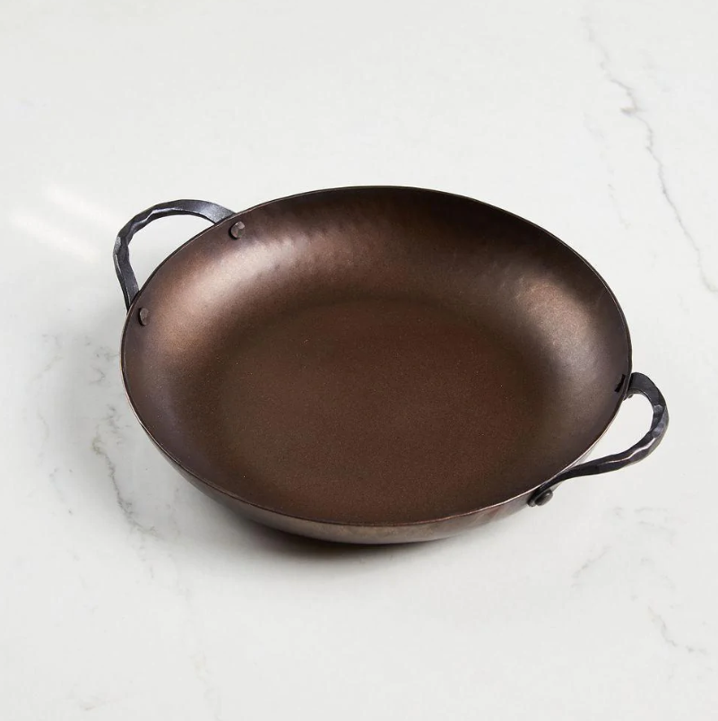 Smithey Carbon Steel 12in Round Roaster