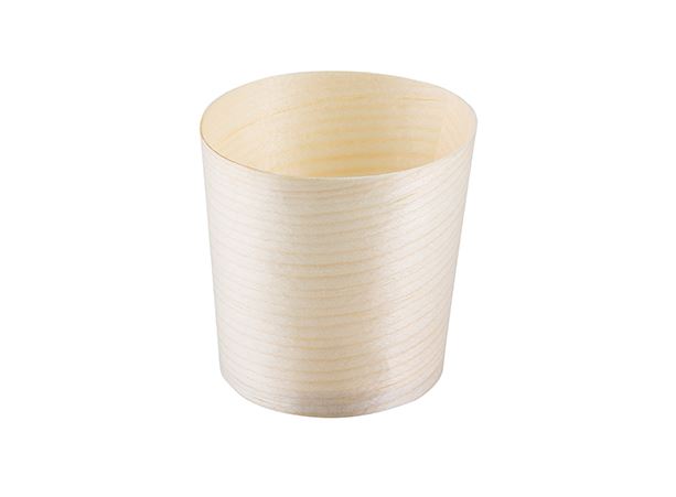 2 oz Wooden Serving Cup