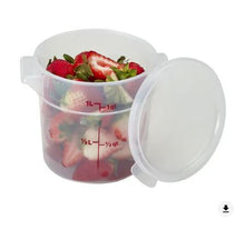 Load image into Gallery viewer, Cambro Food Storage Round Lid Translucent 1qt
