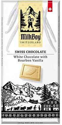 Milkboy White Vanilla Chocolate Bar 3.5oz