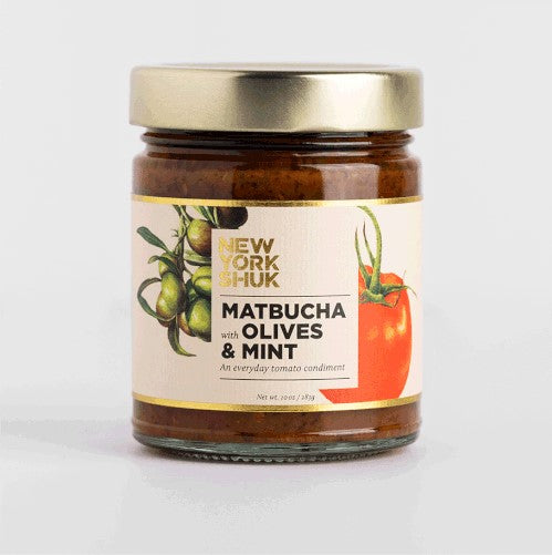 New York Shuk - Matbucha with Olives & Mint