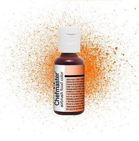 Chefmaster Airbrush Sunset Orange 0.64oz