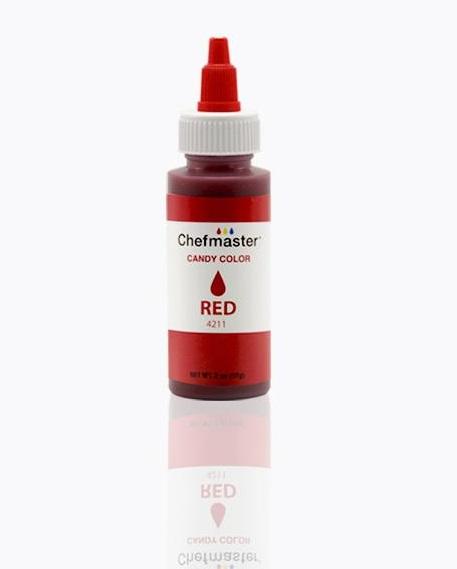 Chefmaster Candy Color Red 2oz