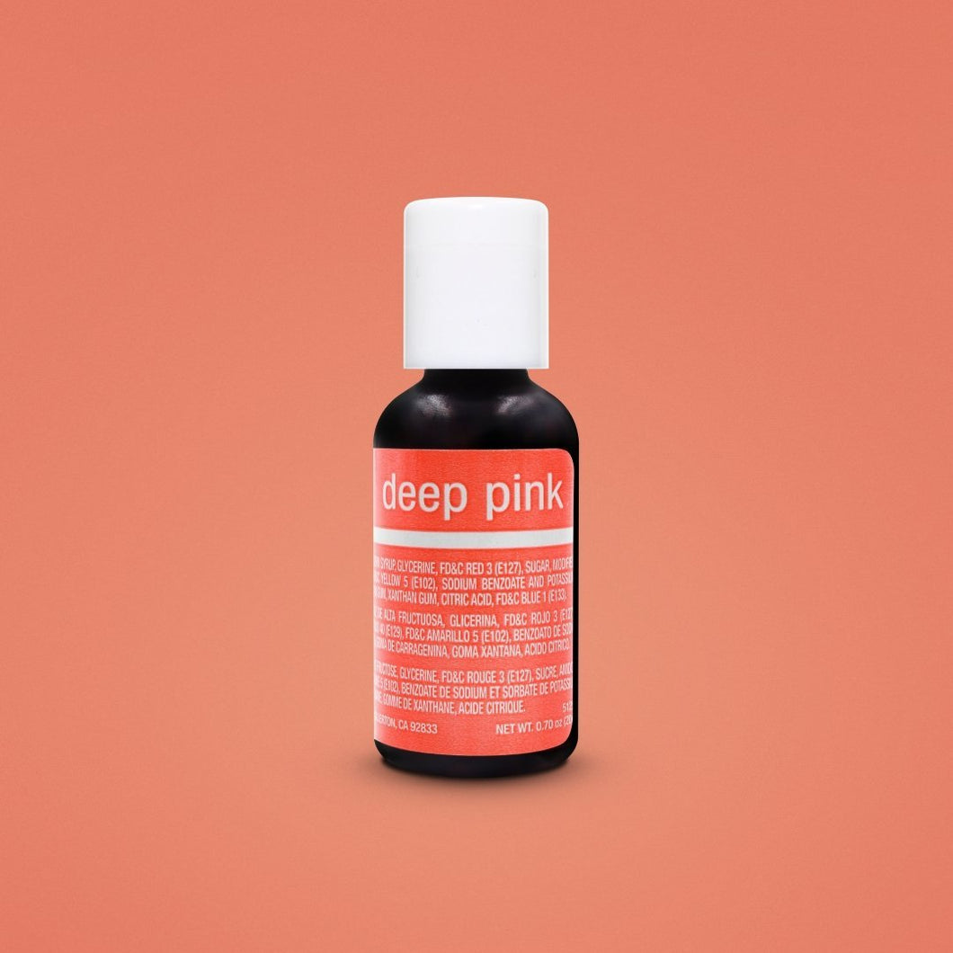 Chefmaster Gel Deep Pink 0.70oz