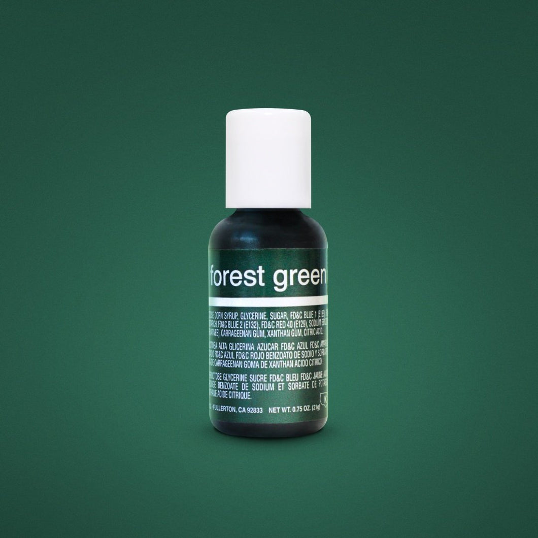 Chefmaster Gel Forest Green 0.70oz