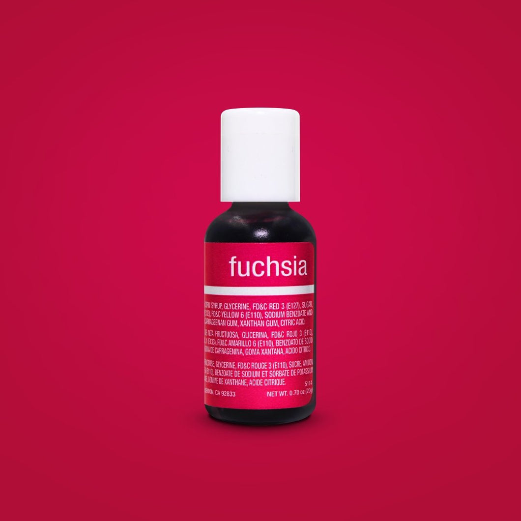 Chefmaster Gel Fuchsia 0.70oz