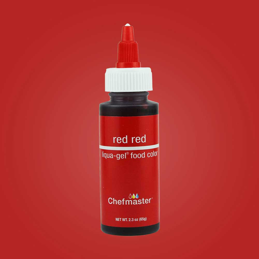 Chefmaster Gel Red Red 2.3oz
