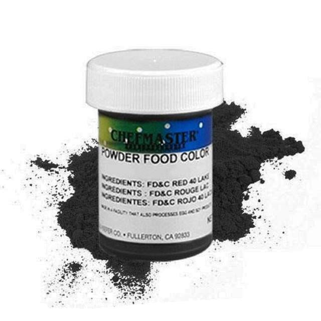 Black Powder Food Coloring 3g