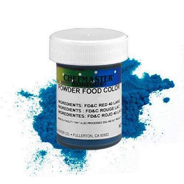 Blue Powder Food Coloring 3g