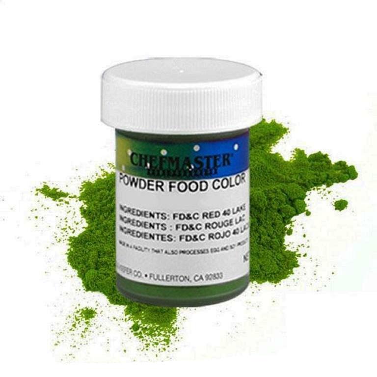 Green Powder Food Coloring 3g