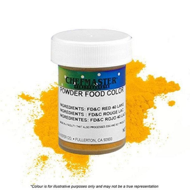 Yellow Powder Food Coloring 3g