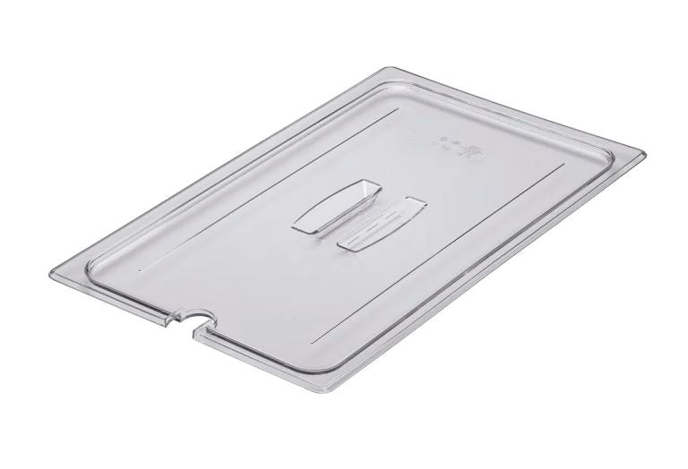 Cambro Food Pan Lid Full Notched Clear