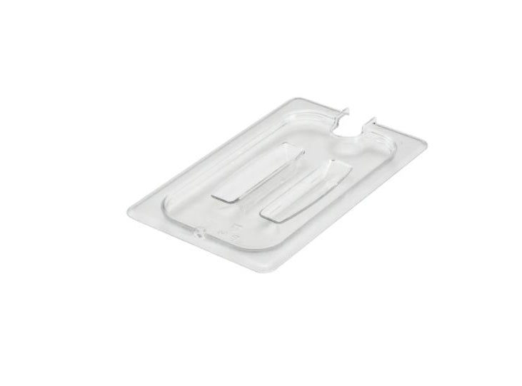 Cambro Food Pan Lid 1/6 Notched Clear