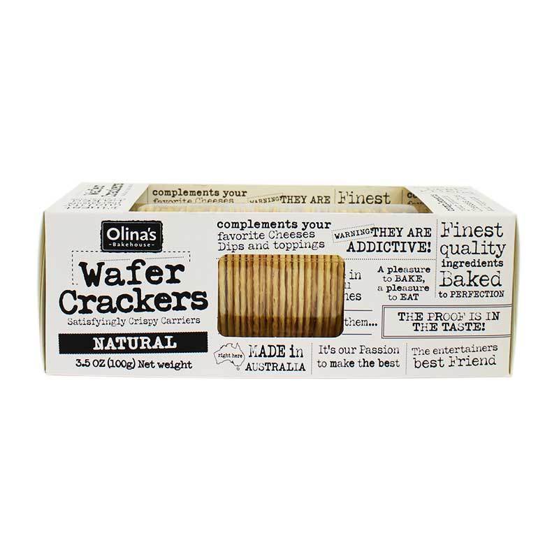 Olina's Natural Crackers 3.5oz