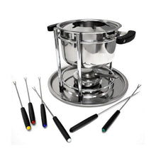 Load image into Gallery viewer, Fondue Set - Stainless Steel 8 Cup
