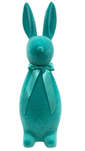 Load image into Gallery viewer, Flocked Button Nose Bunny 27in
