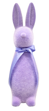 Load image into Gallery viewer, Flocked Button Nose Bunny 27in
