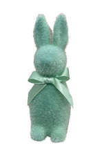 Load image into Gallery viewer, Flocked Pastel Button Nose Bunny 6in
