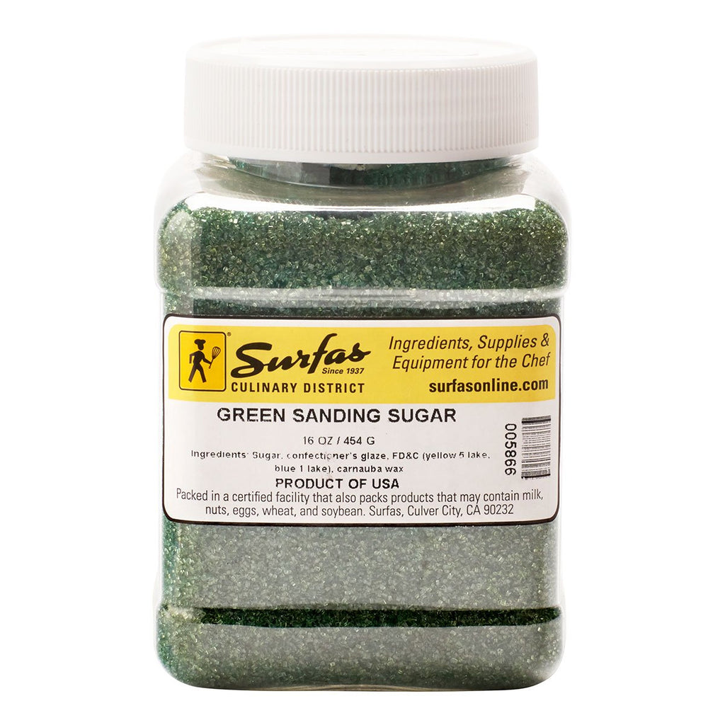 Green Sanding Sugar 1lb