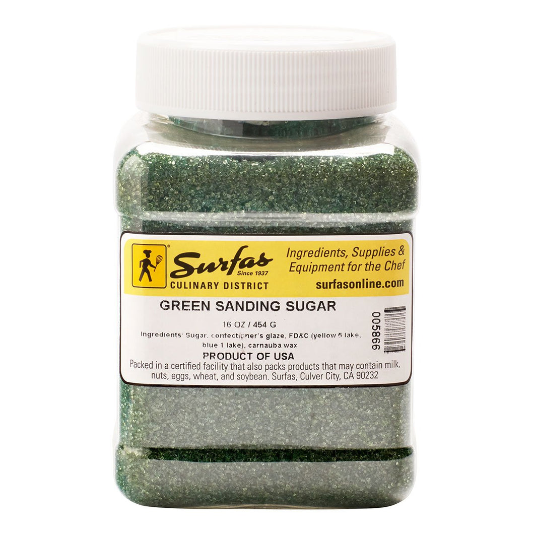 Green Sanding Sugar 1lb