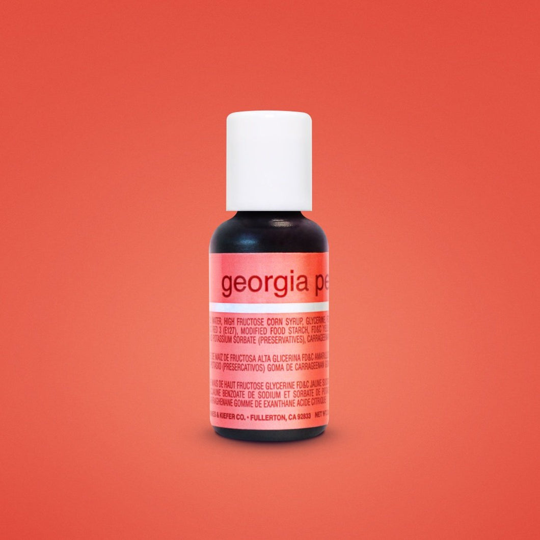 Chefmaster Gel Georgia Peach 0.70oz