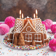 Load image into Gallery viewer, Gingerbread House Bundt Pan
