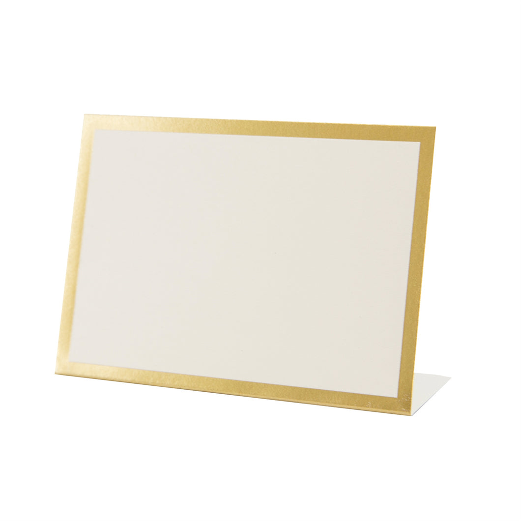 Place Card Gold Frame 12/pk