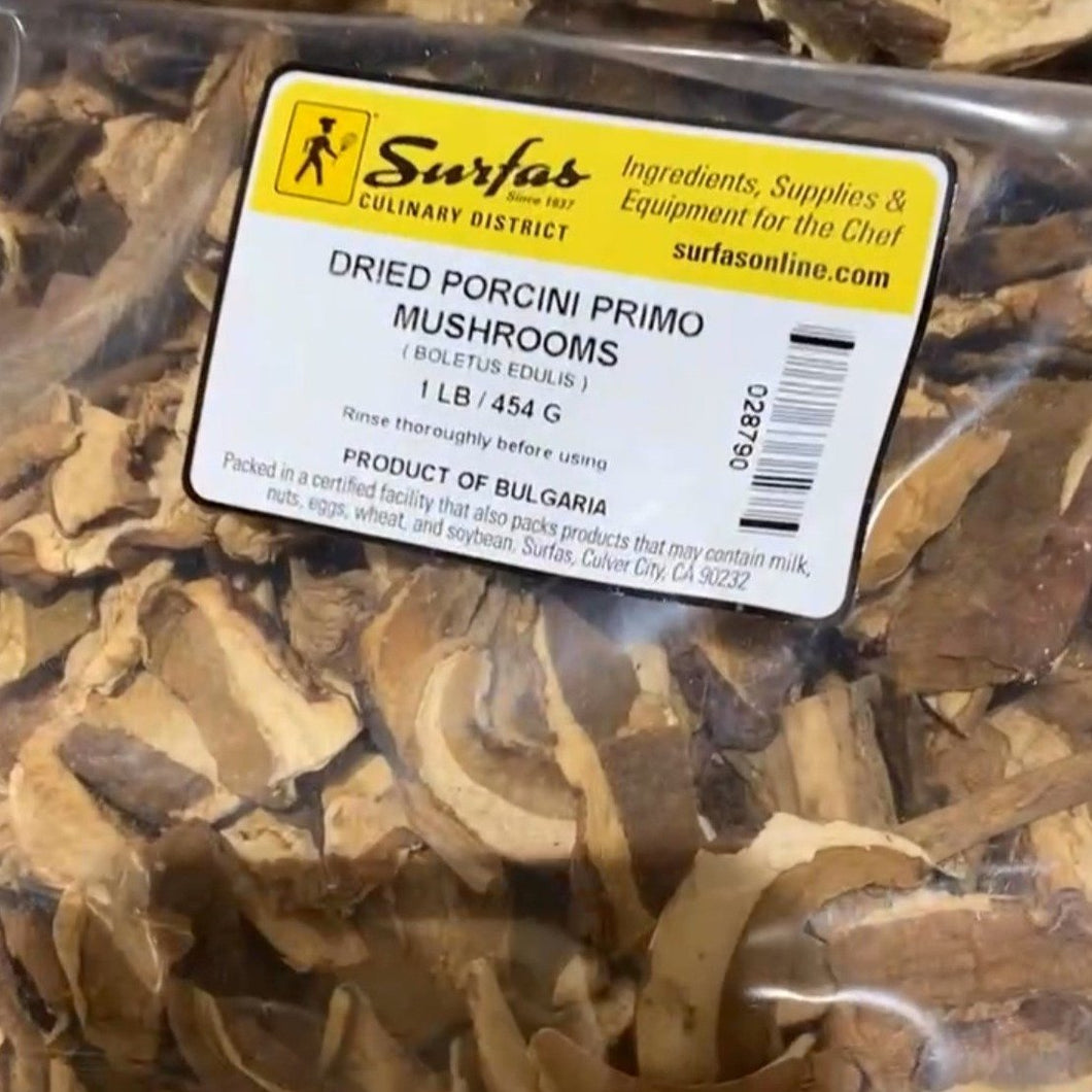 Dried Porcini Primo Mushroom 1lb