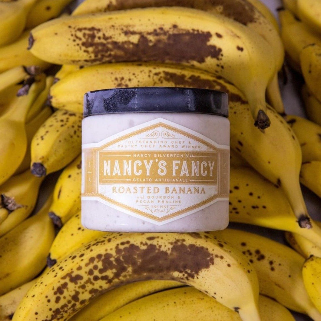 Nancy's Fancy Roasted Banana Ice Cream Pint