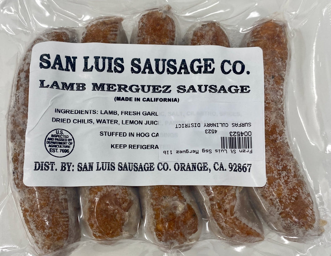 San Luis Lamb Merguez Sausage 1lb